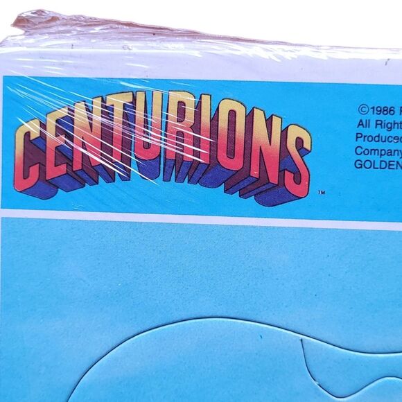 Vintage1986 CENTURIONS PUZZLE Frame Tray Puzzle COMPLETE Still sealed - Picture 2 of 5